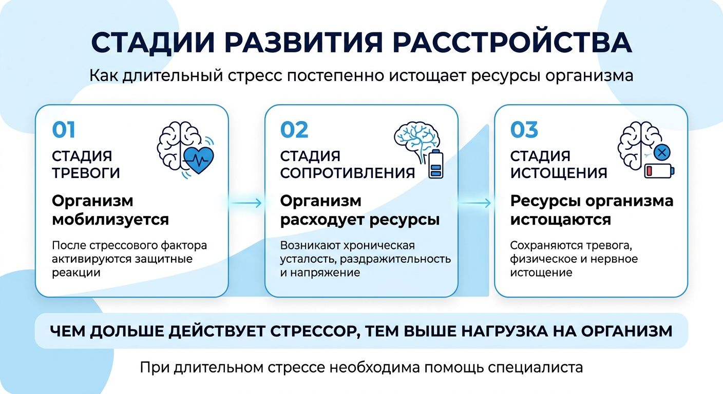 Лечение стресса в Приволжске инфографика
